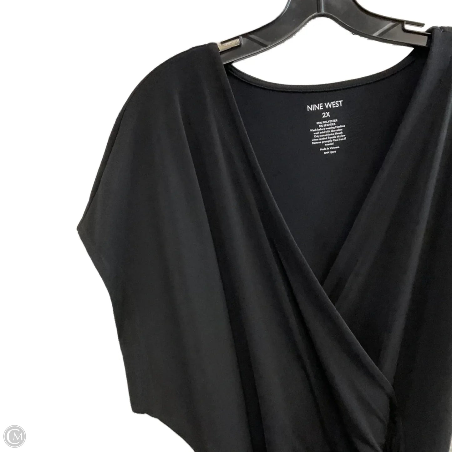 Dress Work By Nine West Apparel In Black, Size: 2x