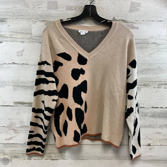 Sweater By Tribal In Brown, Size: Xs
