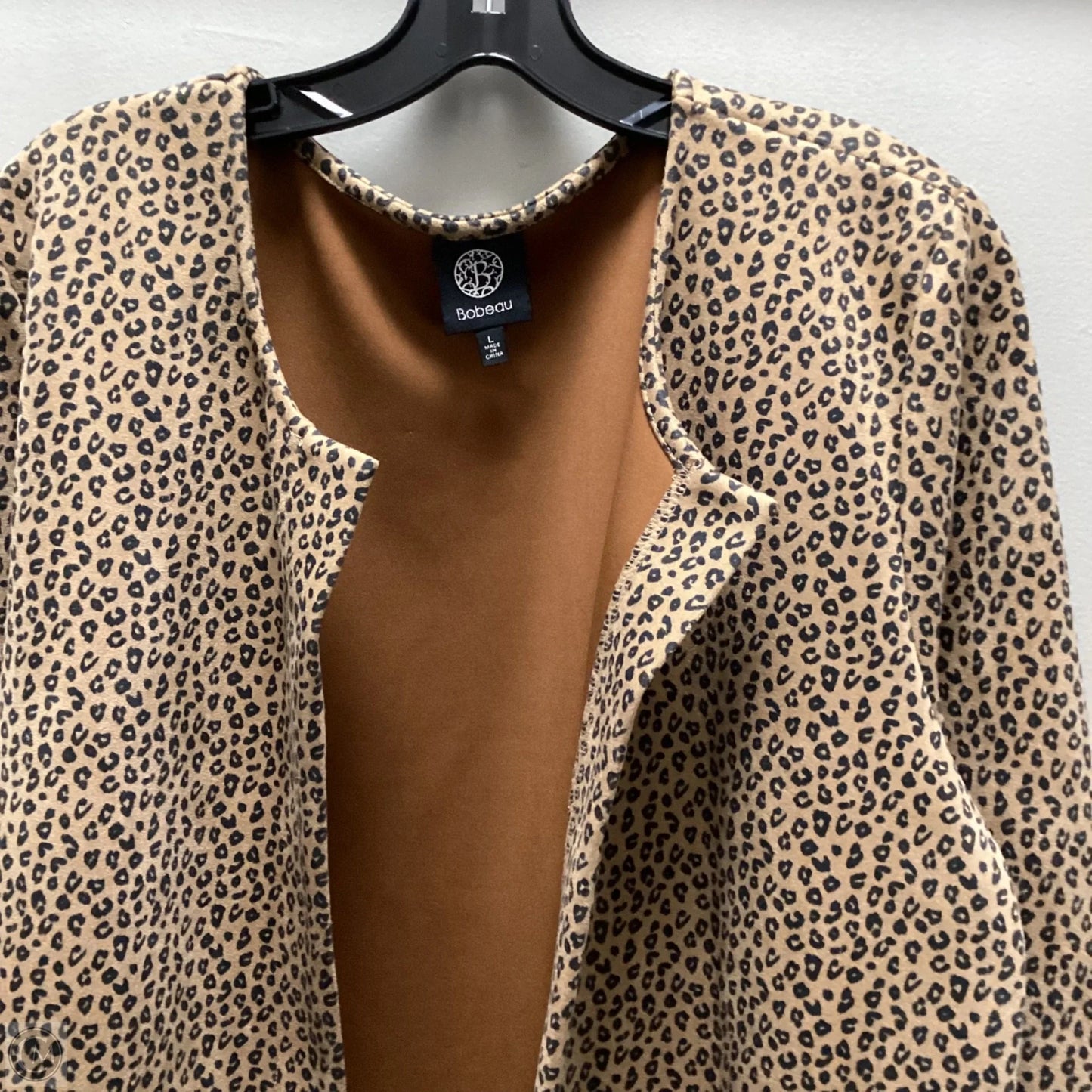 Jacket Other By Bobeau In Animal Print, Size: L