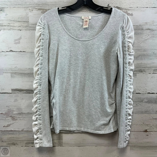 Top Long Sleeve By Sundance In Grey, Size: Xs