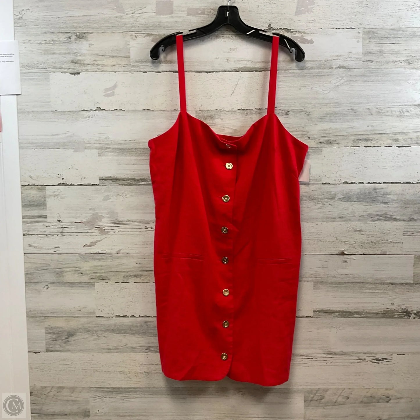 Top Sleeveless By J. Crew In Red, Size: Xl