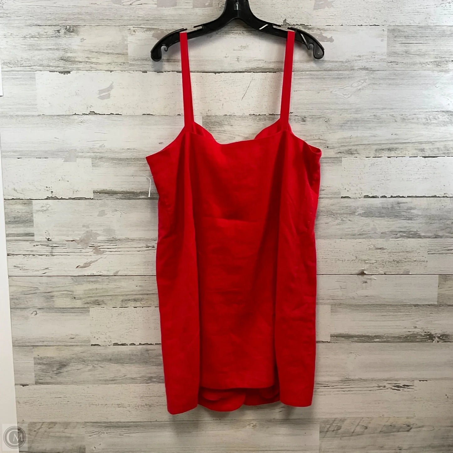 Top Sleeveless By J. Crew In Red, Size: Xl