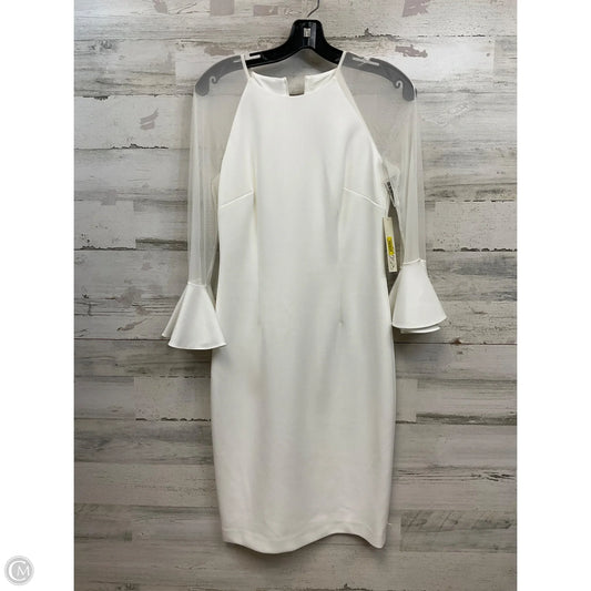 Dress Party Short By Eliza J In White, Size: S