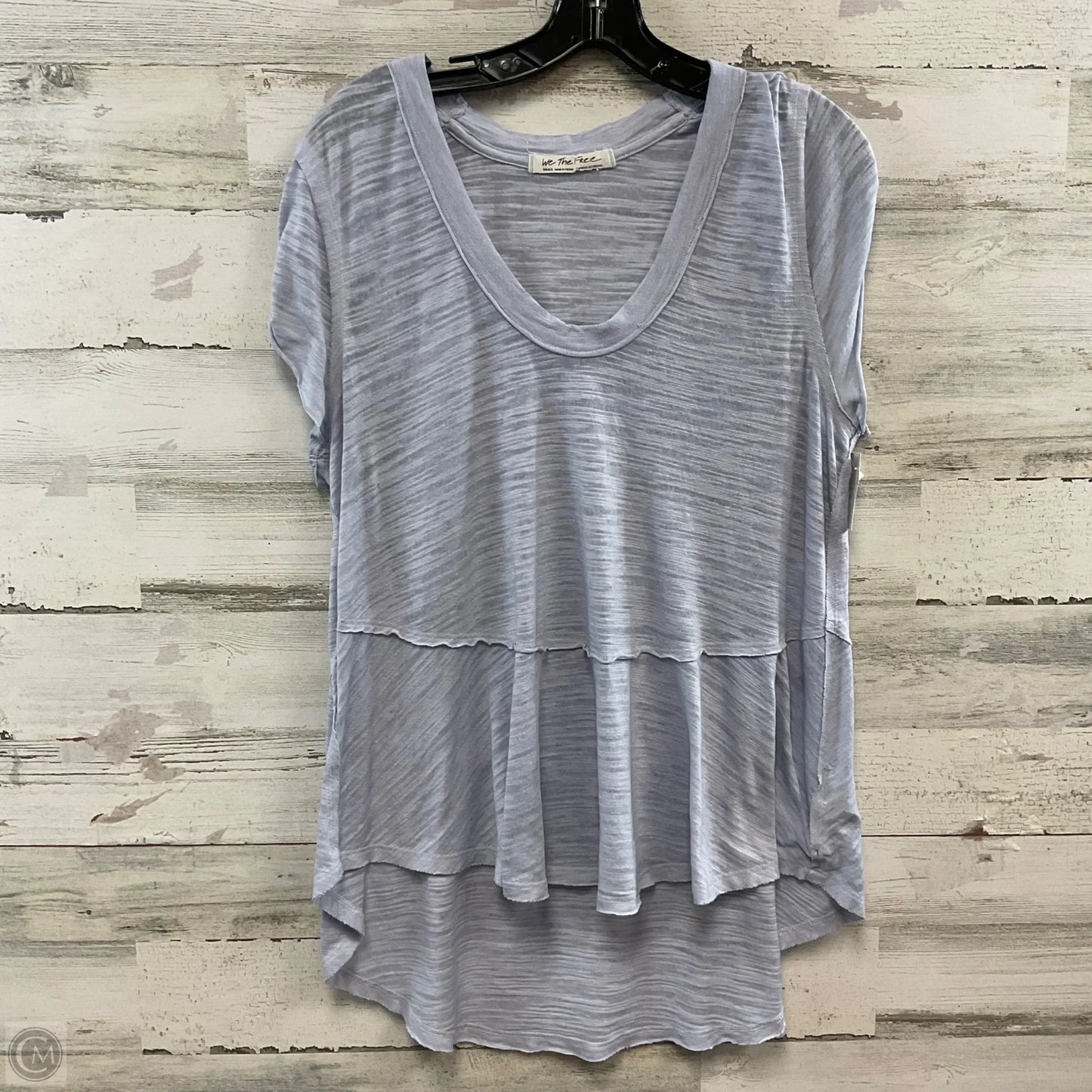 Top Short Sleeve By We The Free In Purple, Size: S