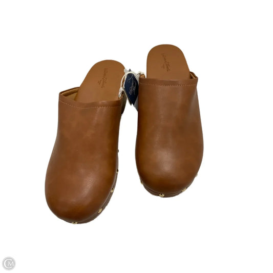 Shoes Heels Block By Universal Thread In Brown, Size: 9
