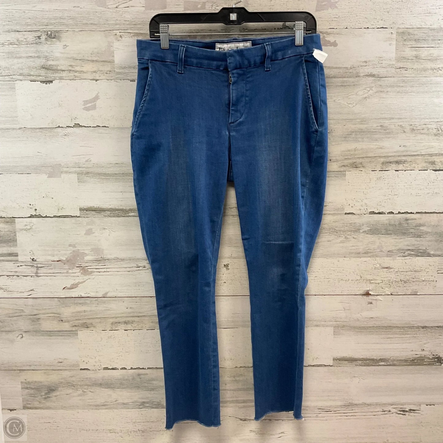 Jeans Straight By Frank And Eileen In Blue Denim, Size: 8