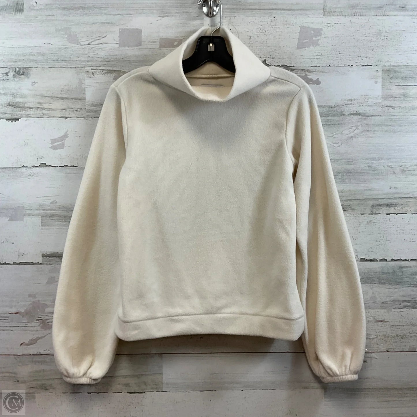 Top Long Sleeve By Dudley Stephens In Cream, Size: Xs