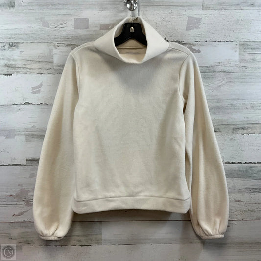 Top Long Sleeve By Dudley Stephens In Cream, Size: Xs