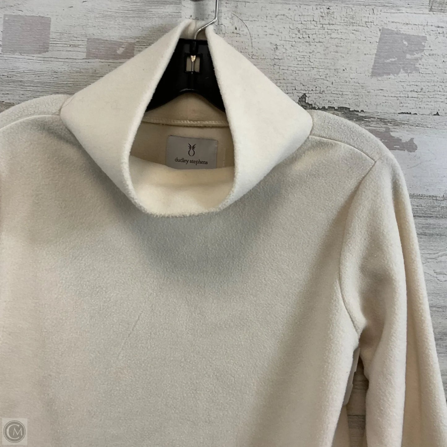 Top Long Sleeve By Dudley Stephens In Cream, Size: Xs