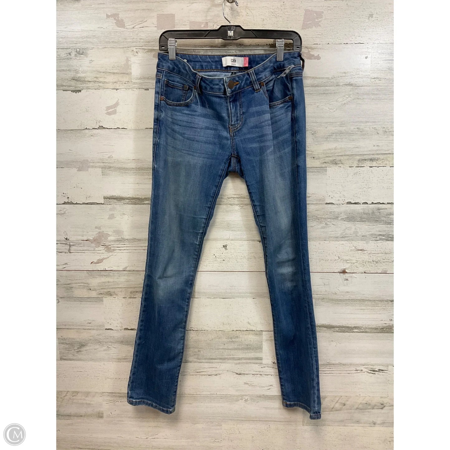 Jeans Boyfriend By Cabi In Blue Denim, Size: 2