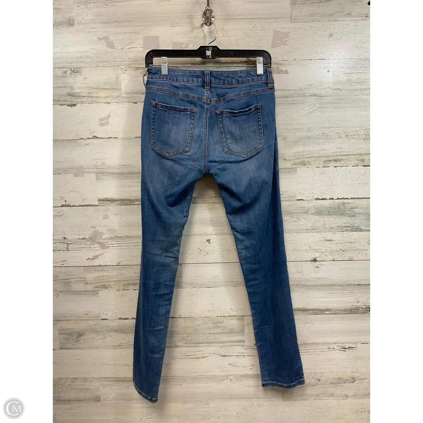 Jeans Boyfriend By Cabi In Blue Denim, Size: 2