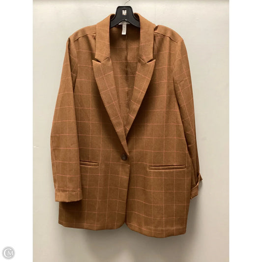 Blazer By Leith In Brown, Size: Xl
