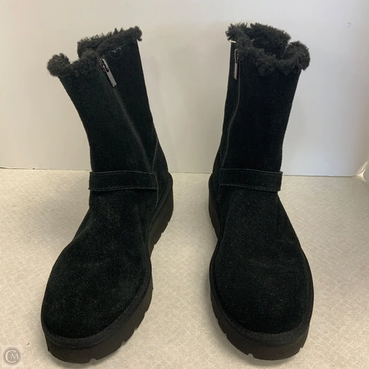 Boots Ankle Flats By Bearpaw In Black, Size: 9