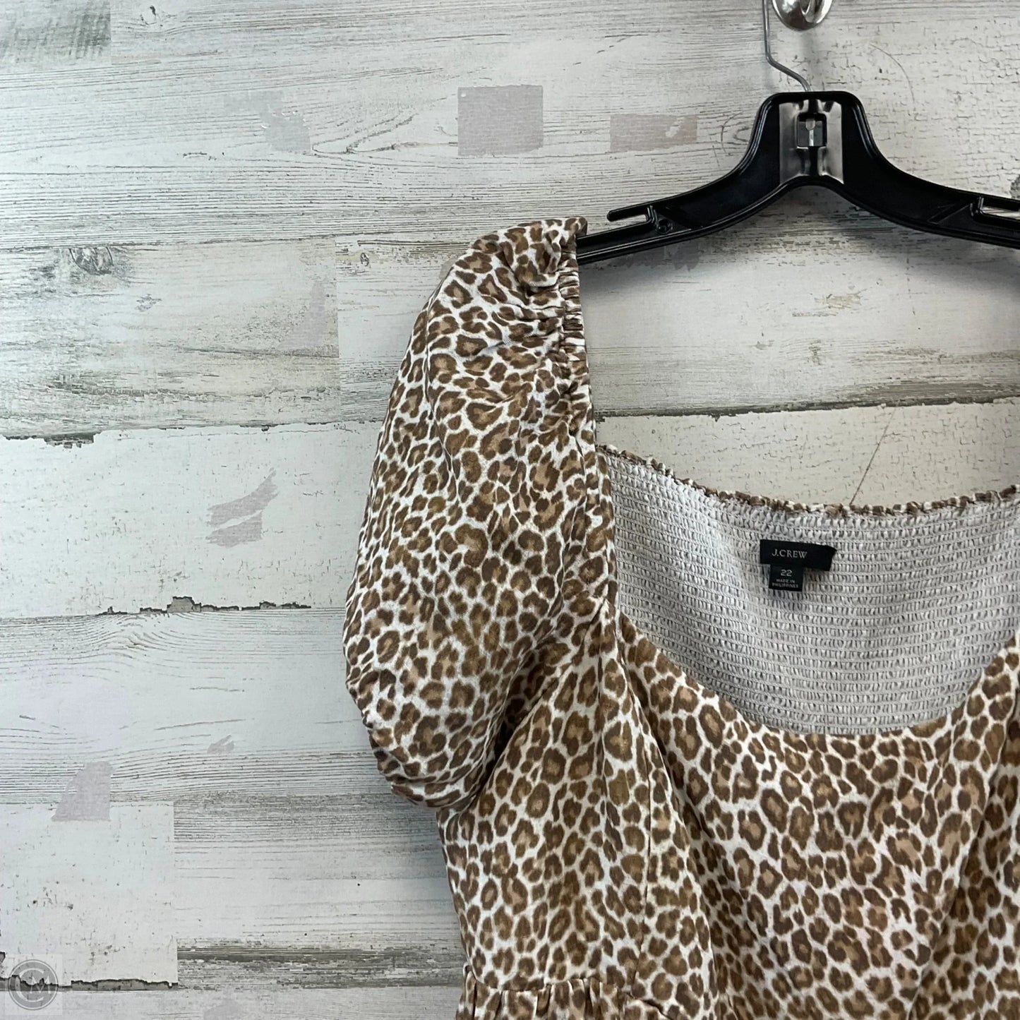 Dress Casual Short By J. Crew In Brown, Size: 2x