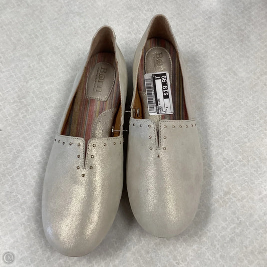 Shoes Flats By Born In Cream, Size: 8
