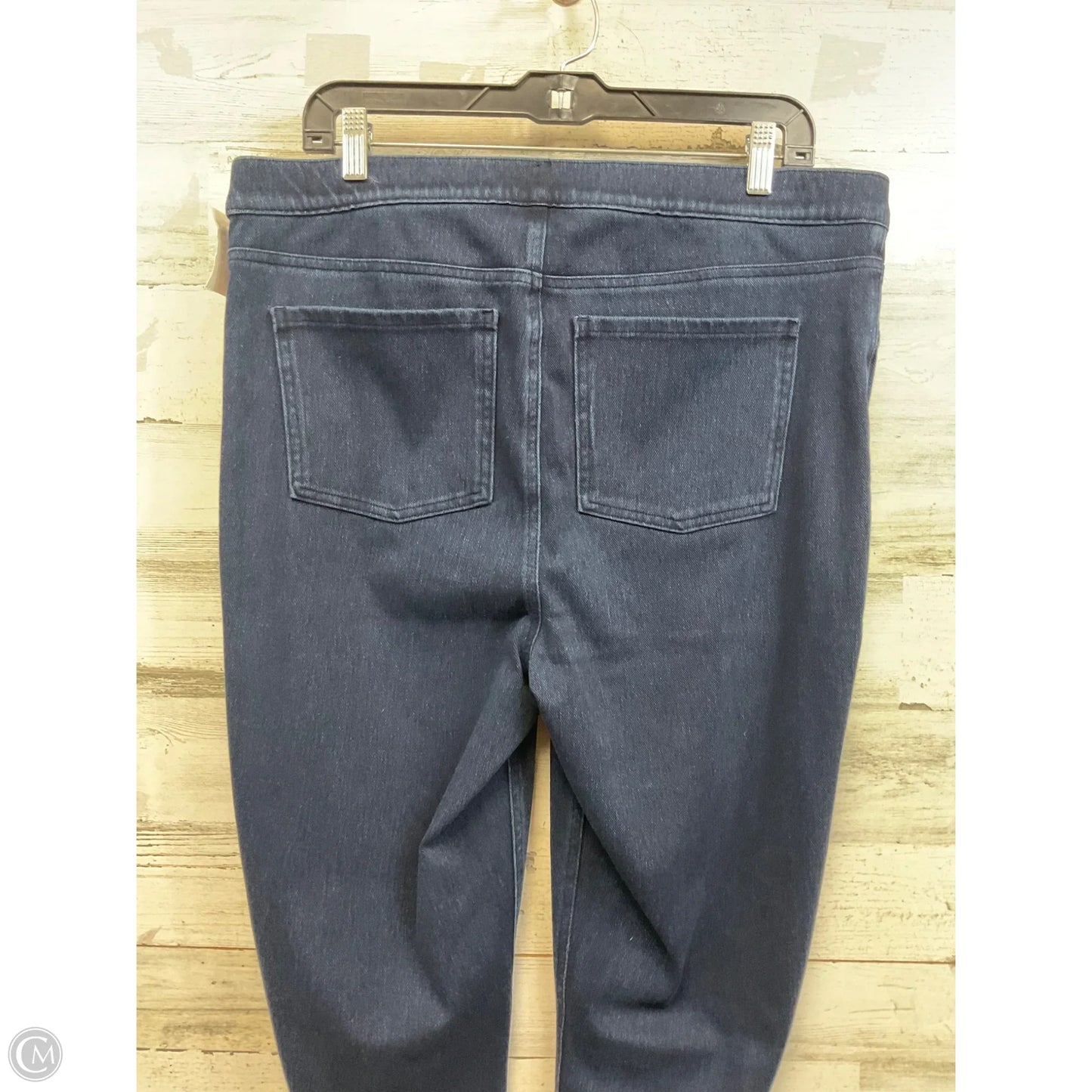 Jeans Jeggings By Spanx In Blue Denim, Size: 2x petite