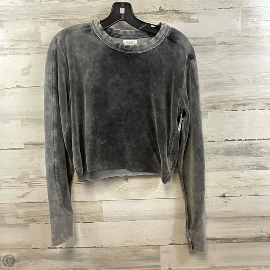 Top Long Sleeve By Rag And Bone In Grey, Size: Xs