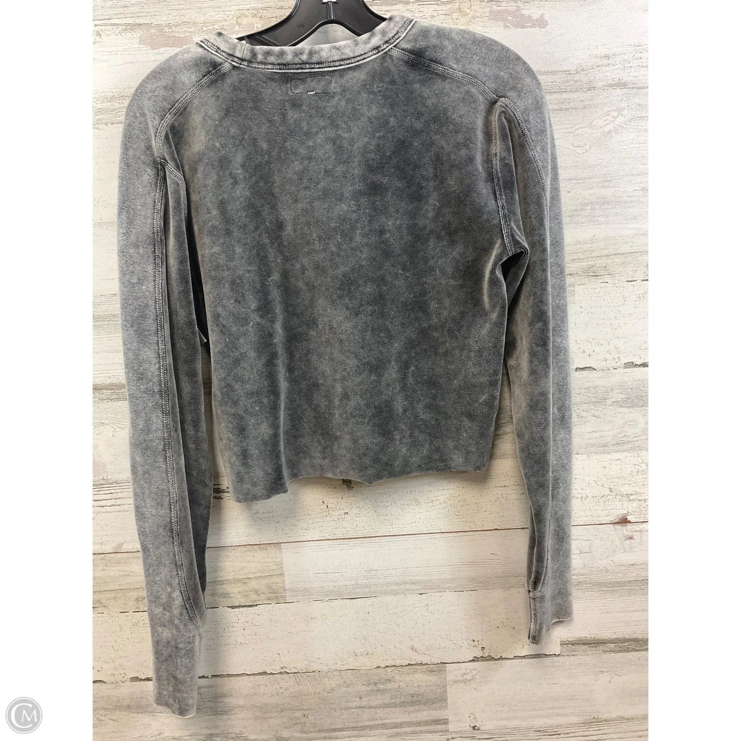 Top Long Sleeve By Rag And Bone In Grey, Size: Xs
