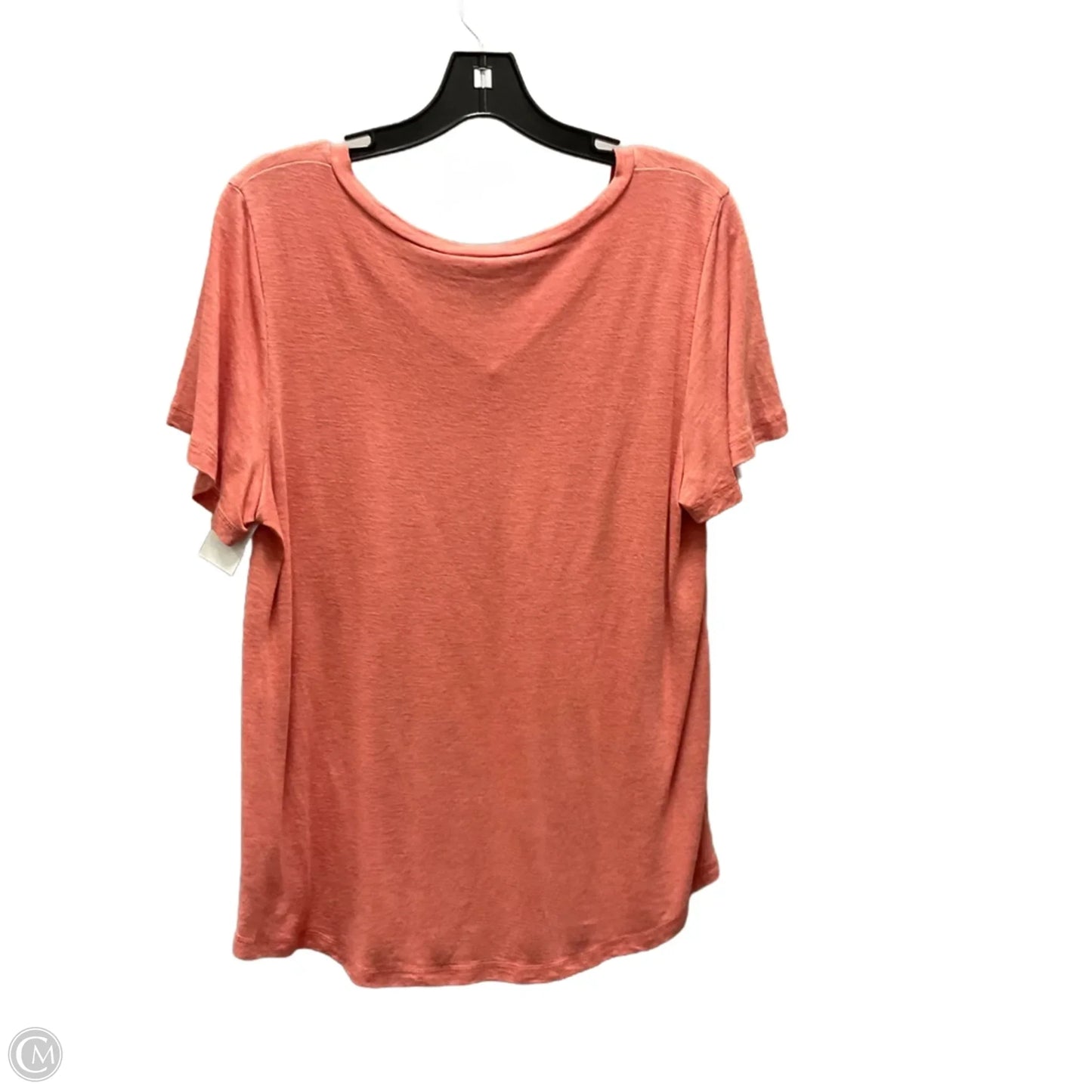Top Short Sleeve Basic By Jessica Simpson In Orange, Size: L