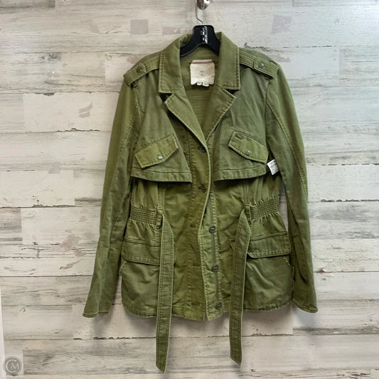 Jacket Denim By Anthropologie In Green Denim, Size: M