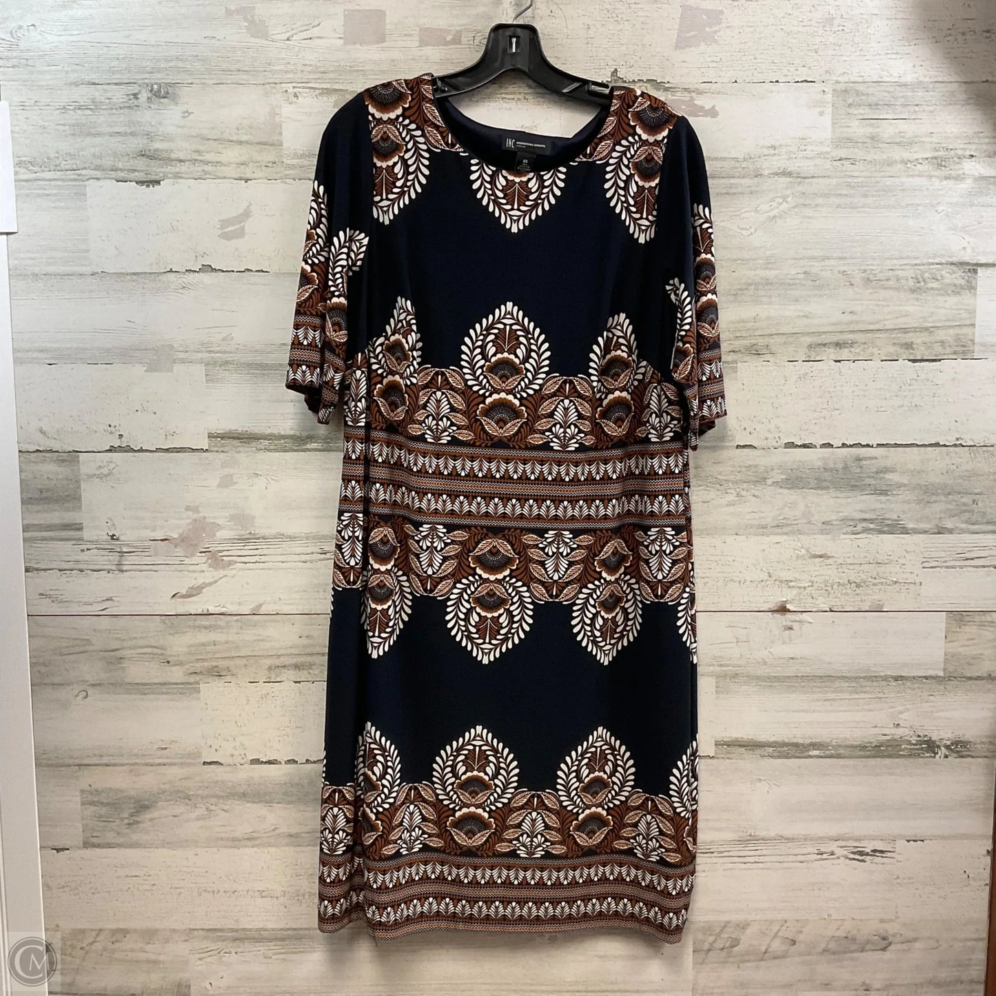 Dress Casual Short By Inc In Blue, Size: Xxl