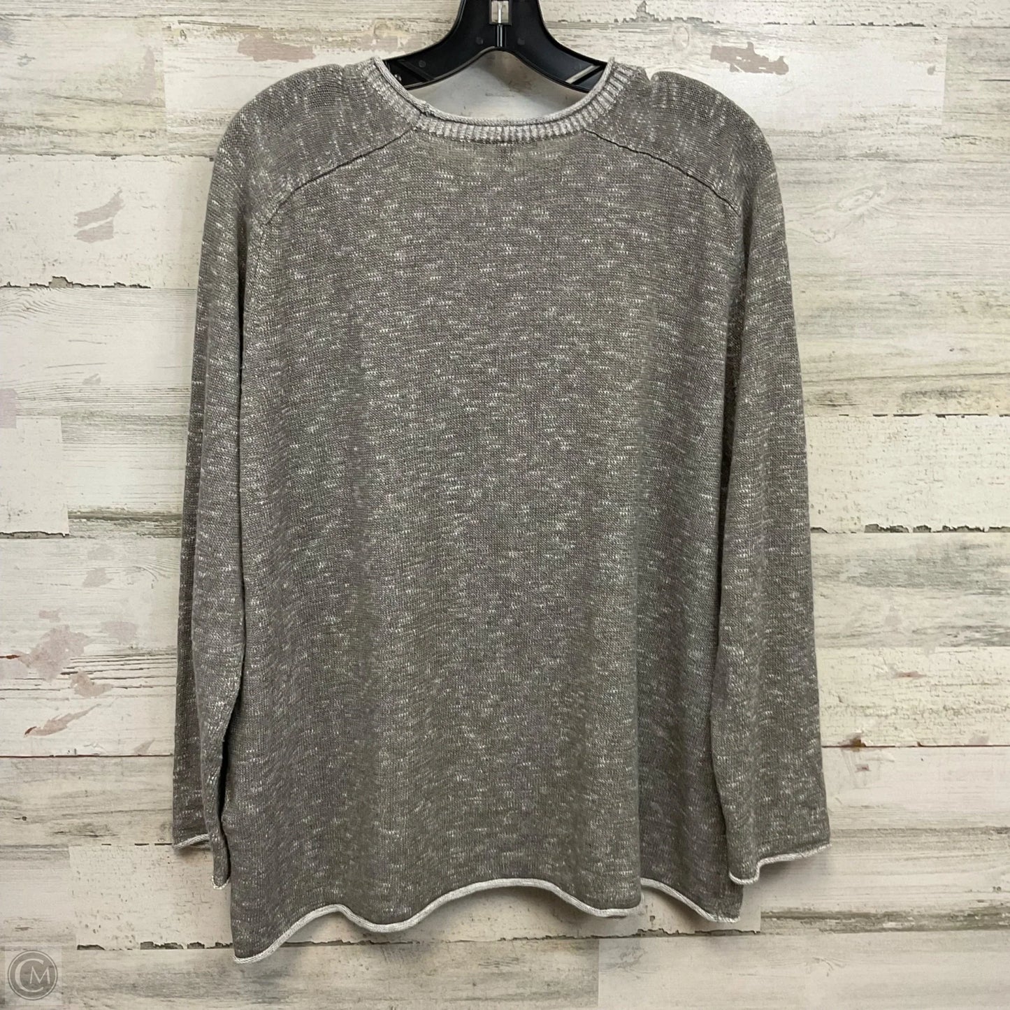 Sweater By Eileen Fisher In Grey, Size: M