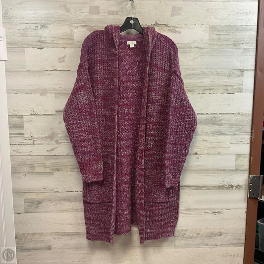 Sweater Cardigan By Sundance In Purple, Size: S