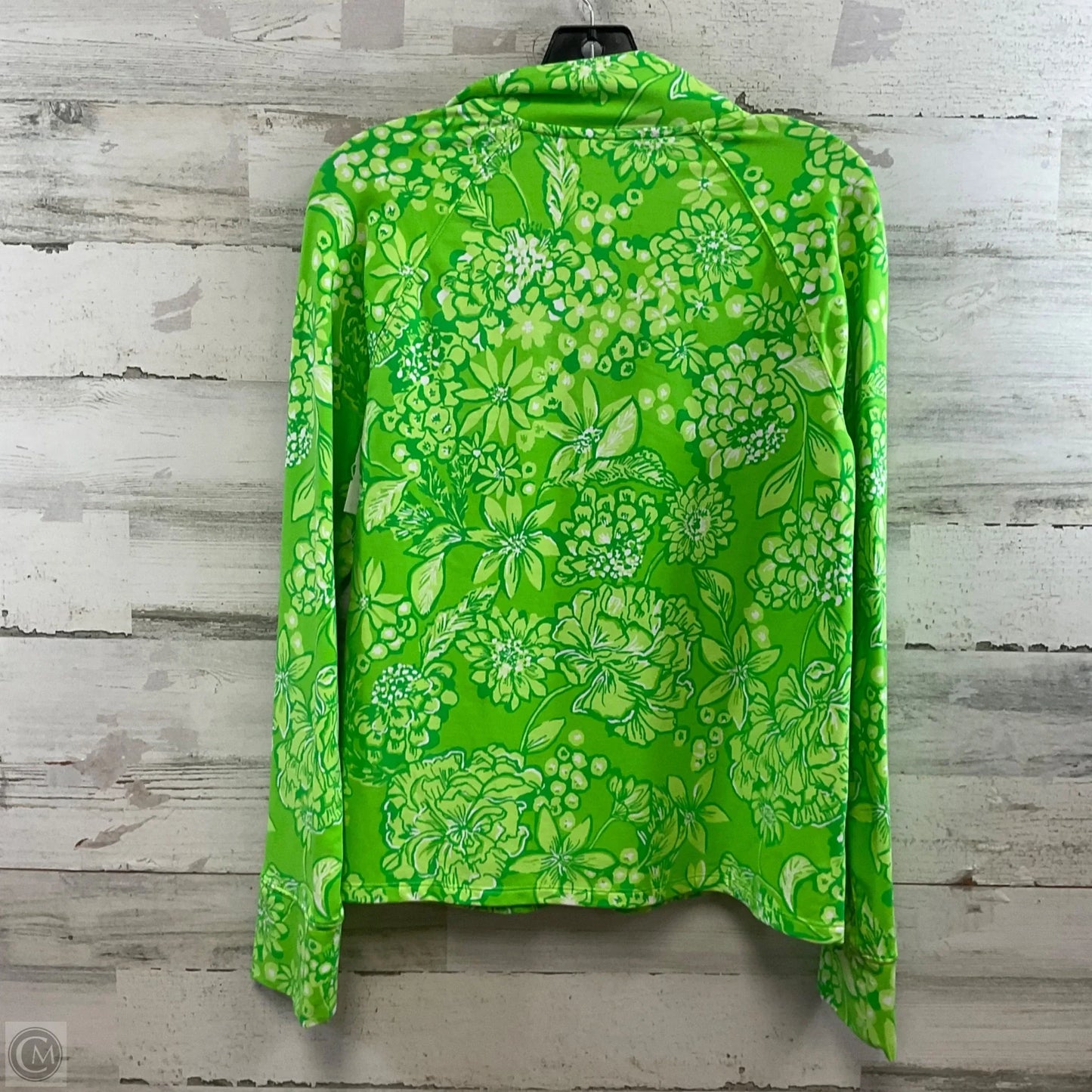 Top Long Sleeve By Lilly Pulitzer In Green, Size: M