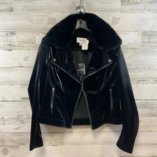 Jacket Moto By Joseph Ribkoff In Black, Size: L