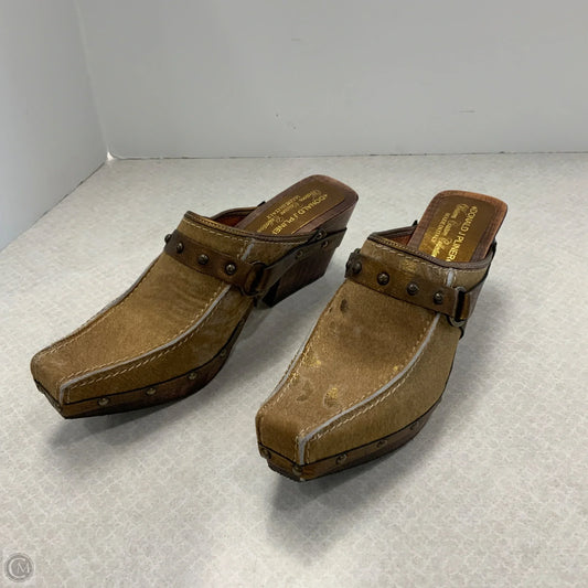 Shoes Heels Block By Donald Pliner In Brown, Size: 9