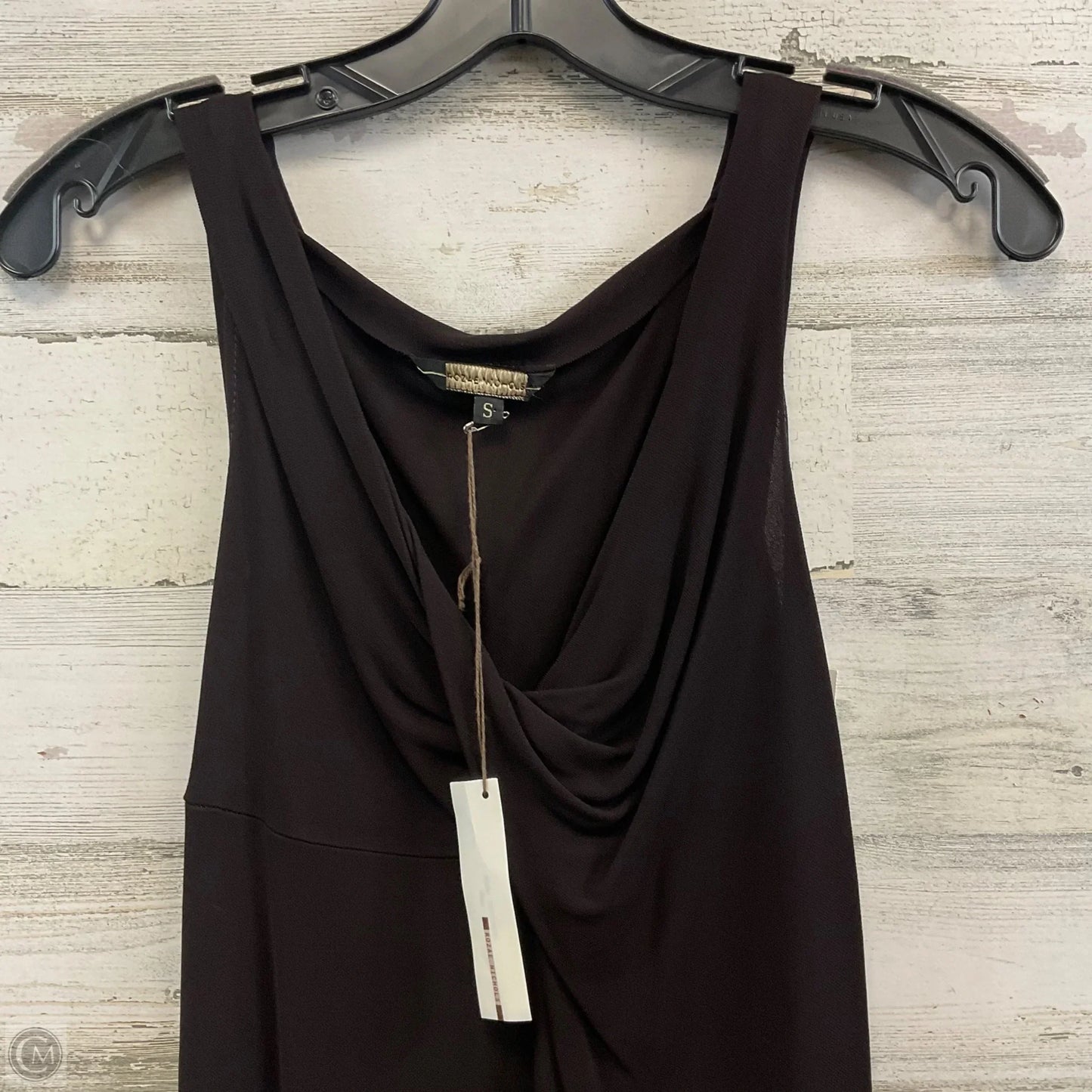 Blouse Sleeveless By Rozae Nichols  In Black, Size: S
