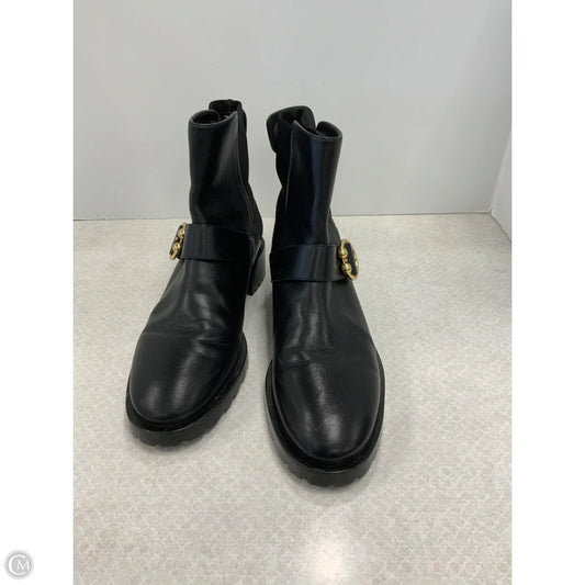 Boots Designer By Stuart Weitzman In Black, Size: 9