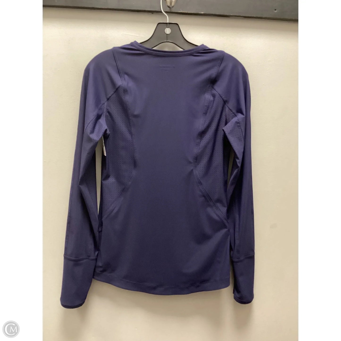 Athletic Top Long Sleeve Crewneck By Athleta In Blue, Size: S