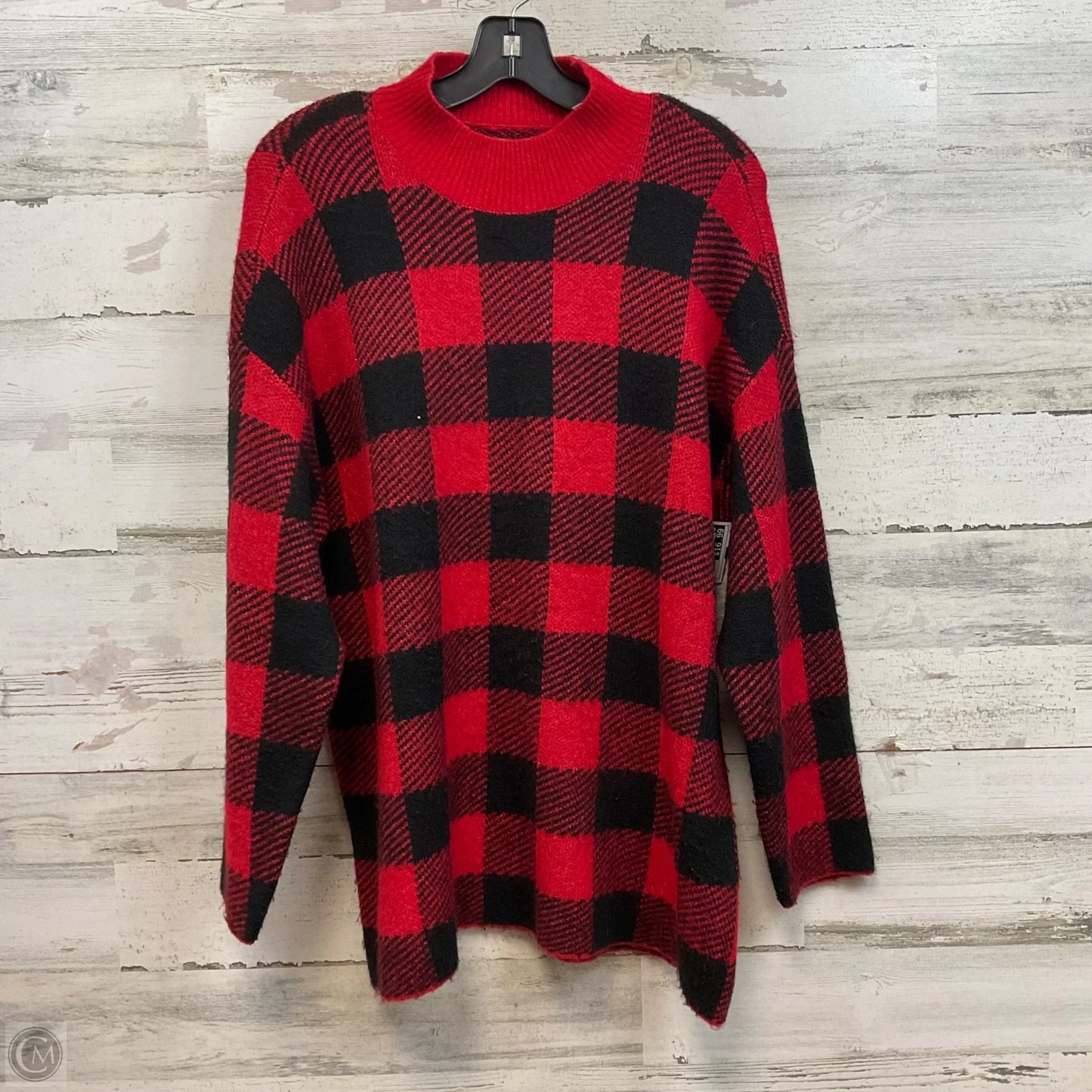 Sweater By Loft In Red, Size: Xlp