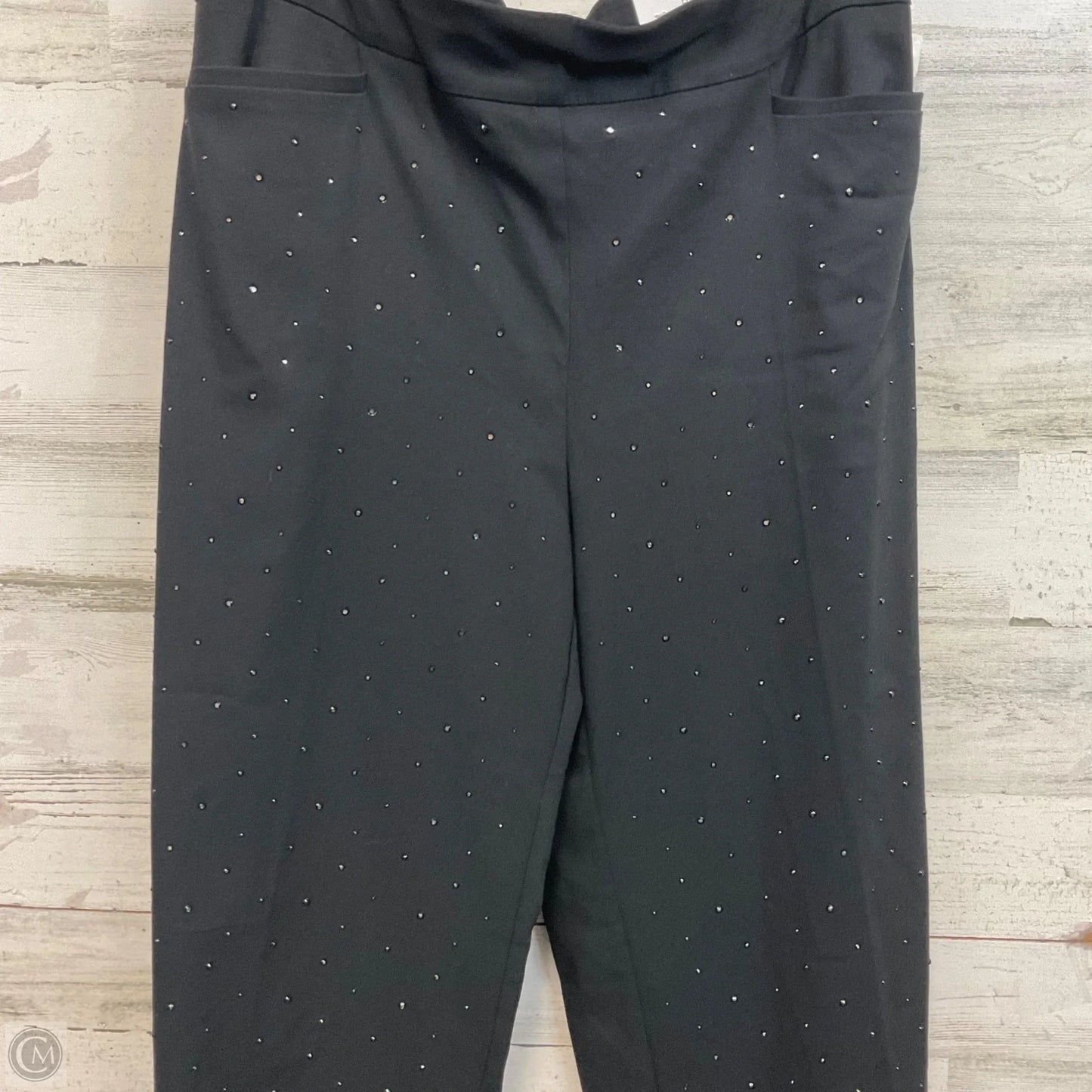 Pants Dress By Chicos In Black, Size: 10