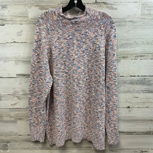 Sweater By L.l. Bean In Pink, Size: 2x