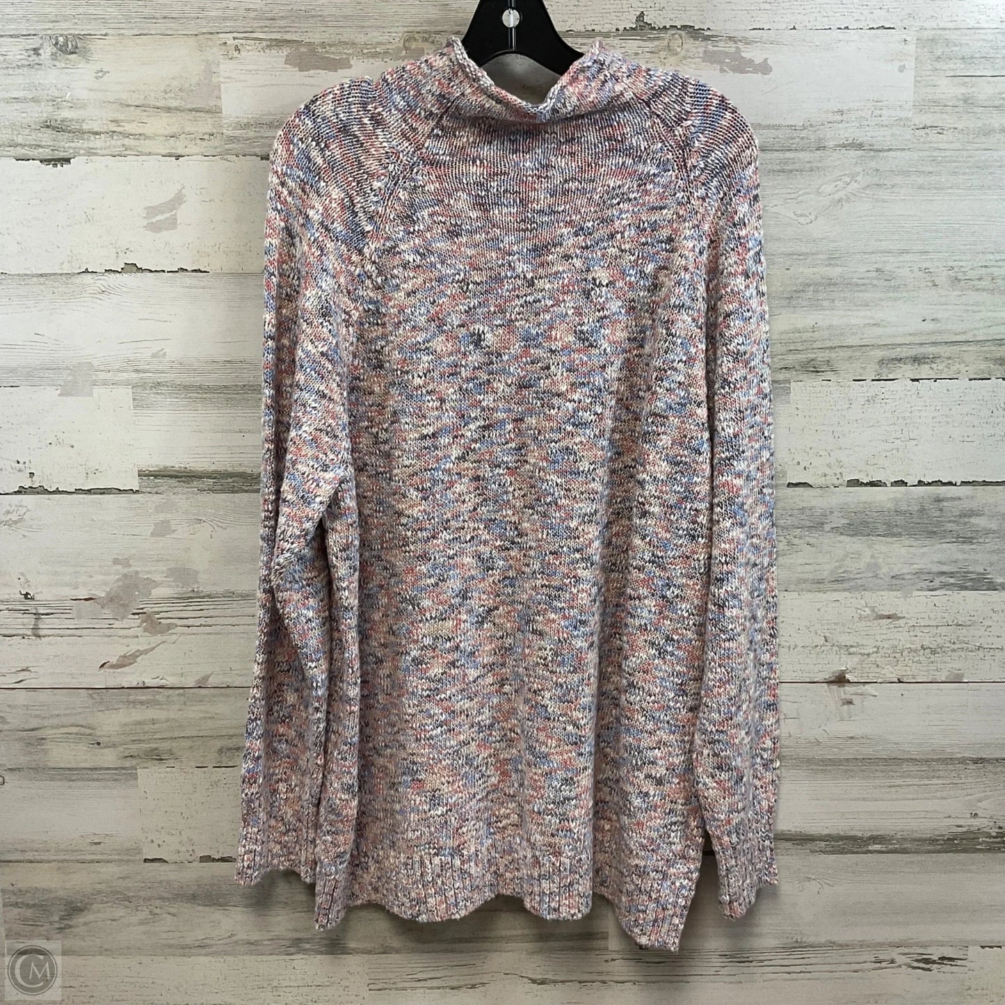 Sweater By L.l. Bean In Pink, Size: 2x