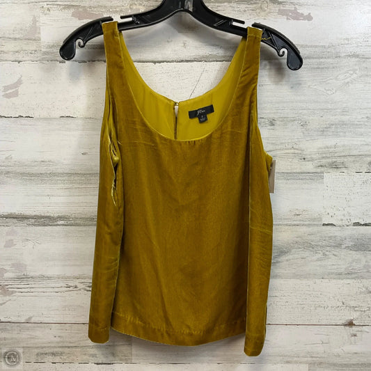Blouse Sleeveless By J. Crew In Green, Size: Xs