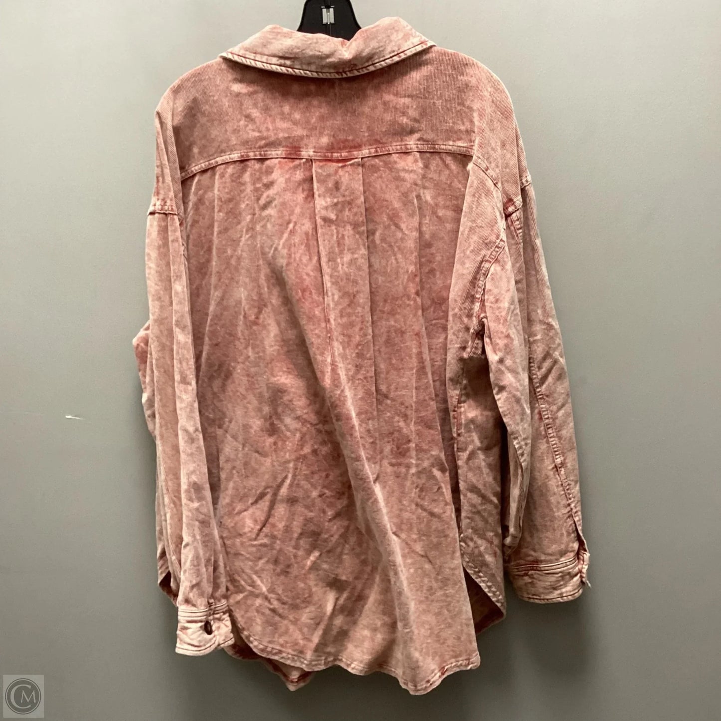 Jacket Shirt By Bibi In Red, Size: L