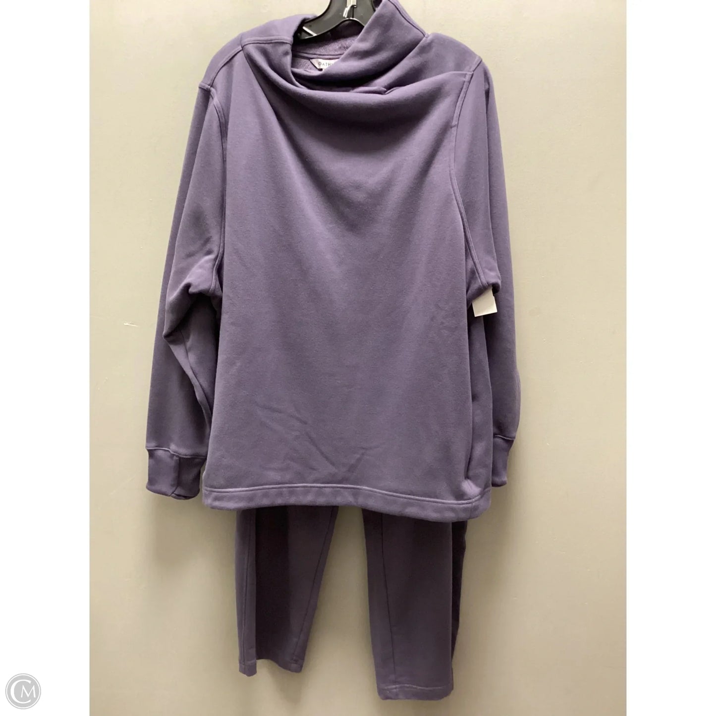 Athletic Pants 2pc By Athleta In Purple, Size: 2x