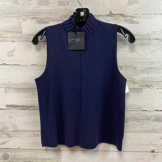 Top Sleeveless By Marled In Blue, Size: S