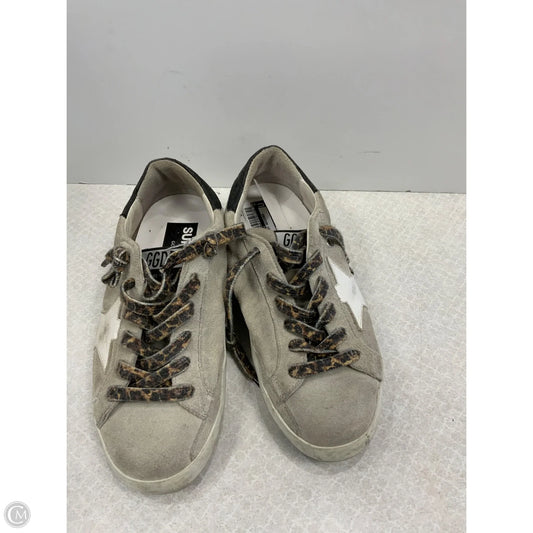 Shoes Luxury Designer By Golden Goose In Grey, Size: 6