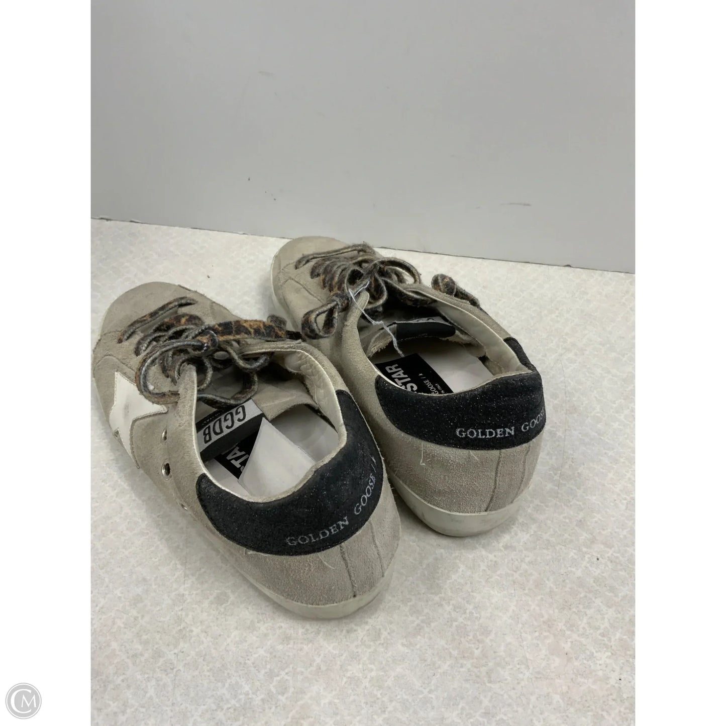 Shoes Luxury Designer By Golden Goose In Grey, Size: 6