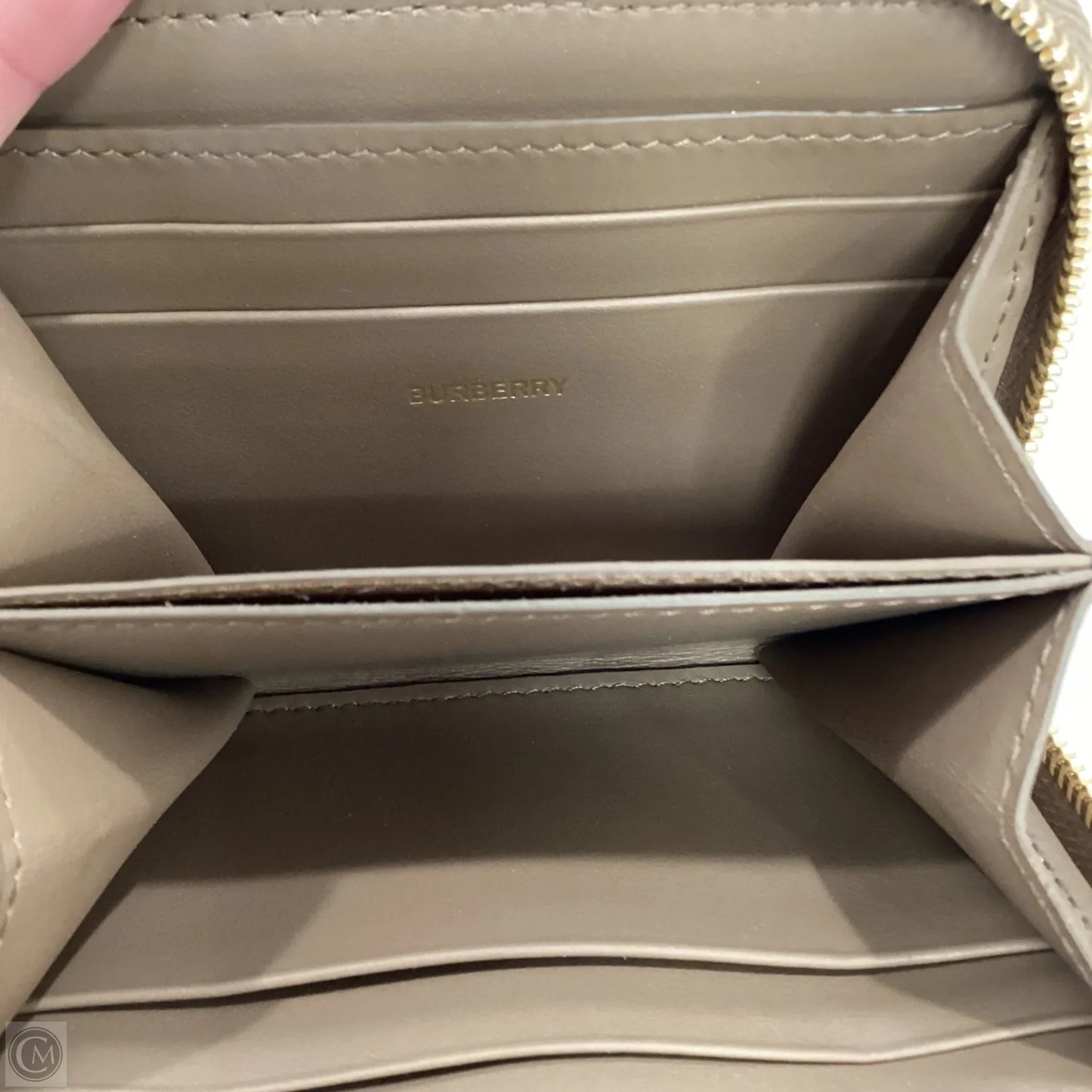 Wallet Luxury Designer By Burberry, Size: Small