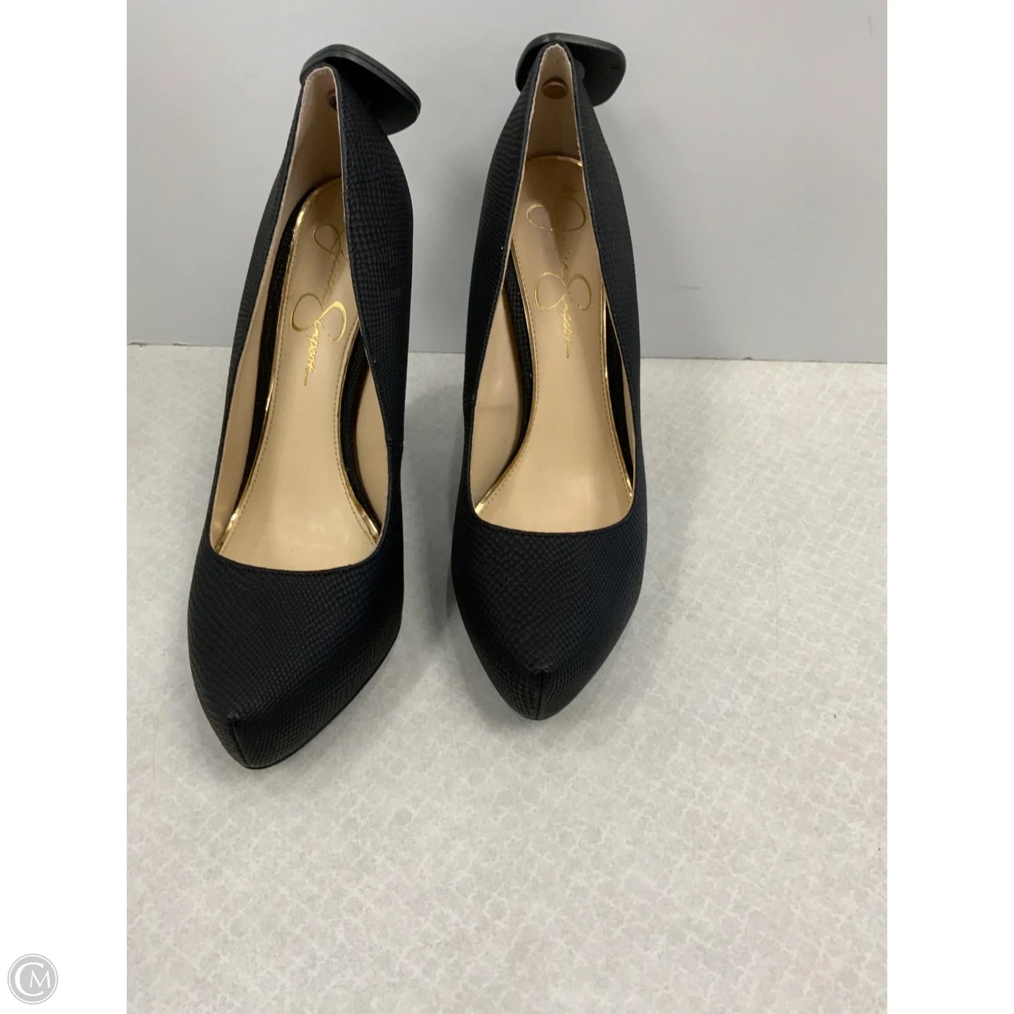 Shoes Heels Stiletto By Jessica Simpson In Black, Size: 10
