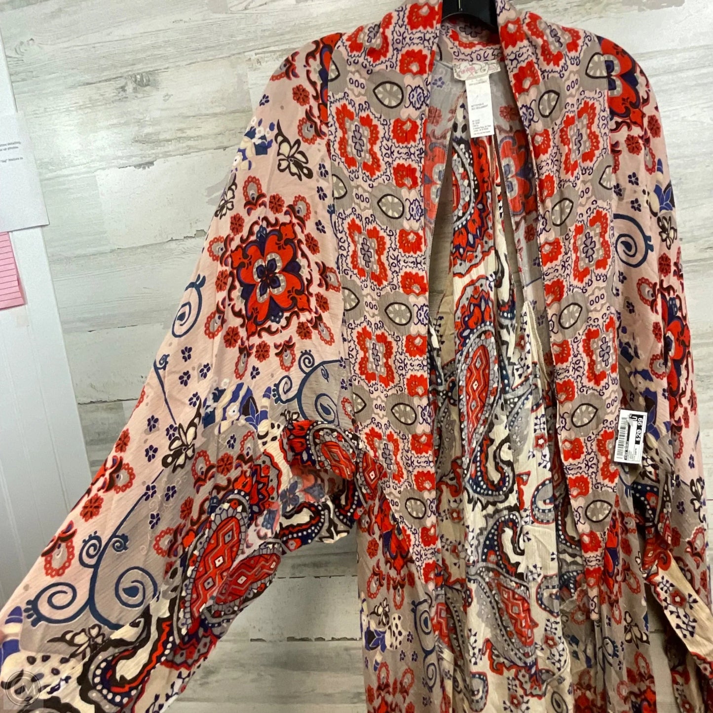 Kimono By Free People In Orange, Size: Osfm