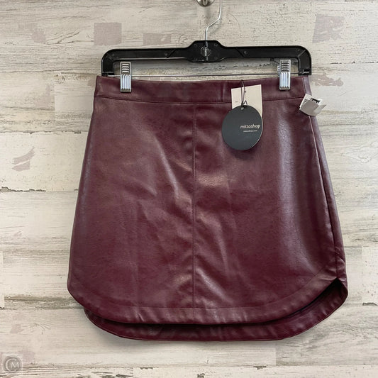 Skirt Mini & Short By Mittoshop In Purple, Size: M