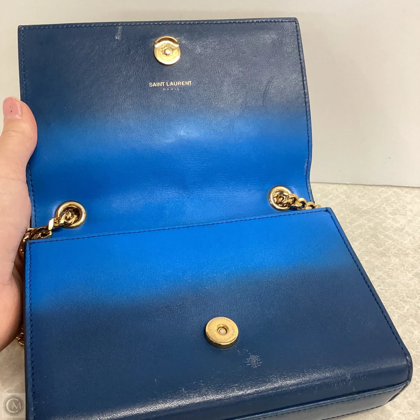 Crossbody Luxury Designer By Yves Saint Laurent, Size: Small