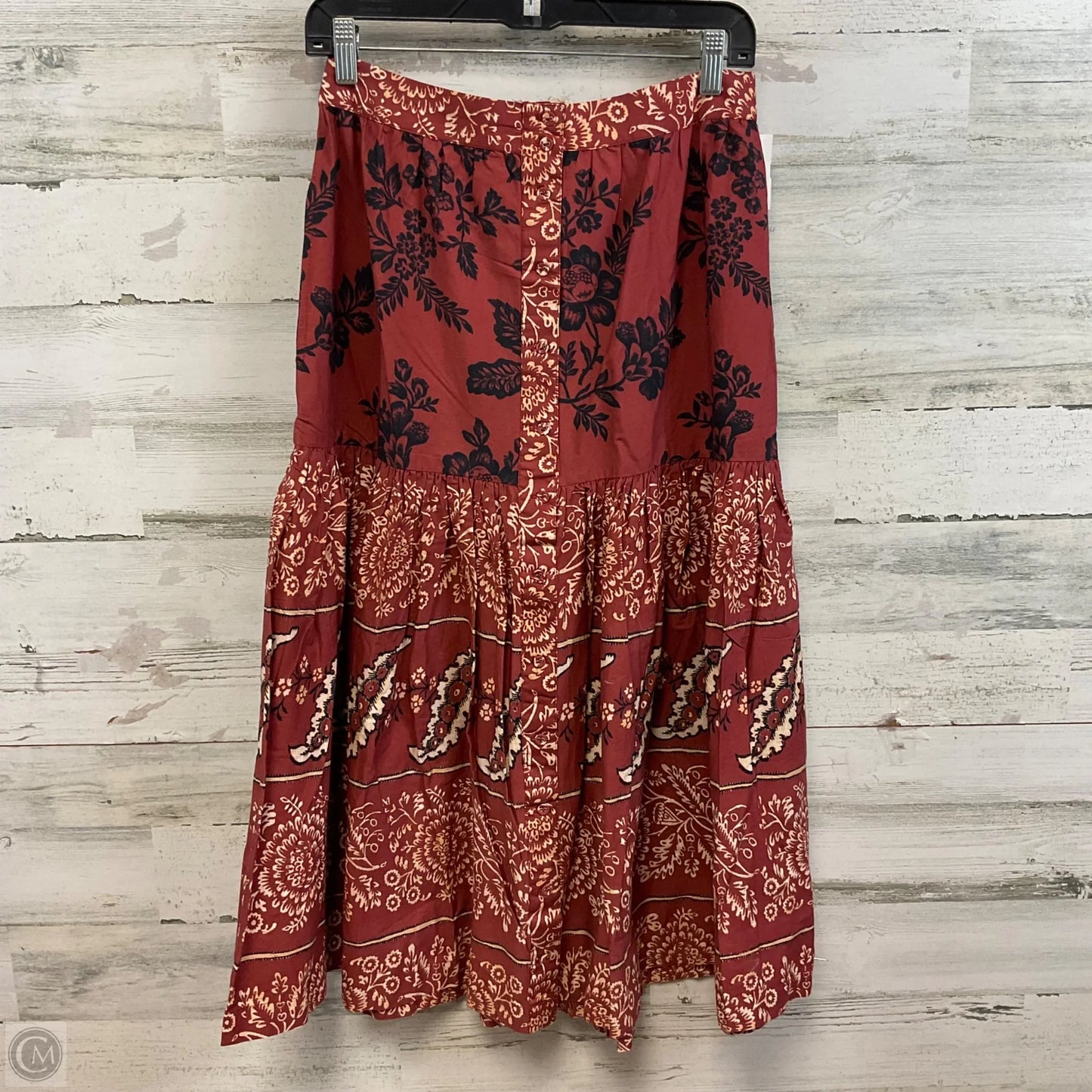Skirt Midi By Sundance In Red, Size: Xs