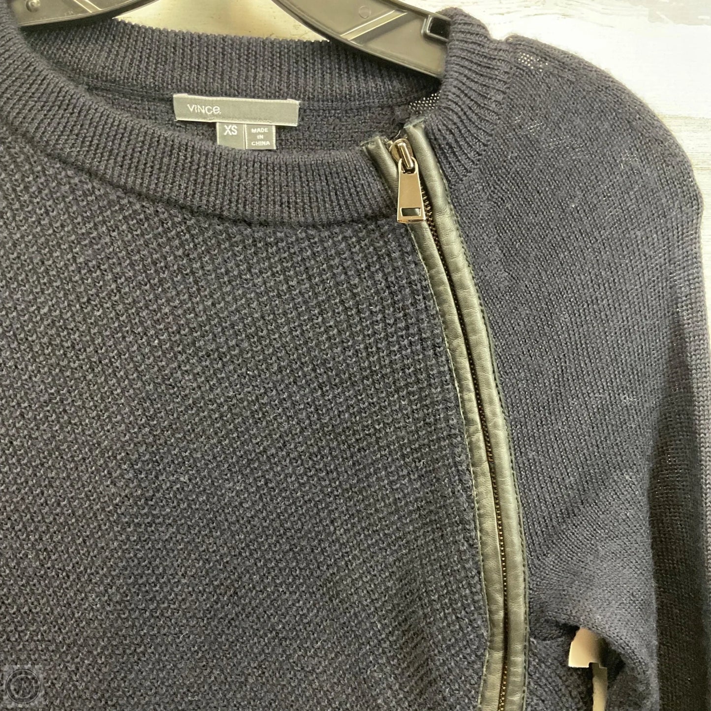 Sweater By Vince In Blue, Size: Xs